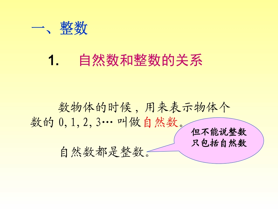 数学六年级下册《数的认识》整理与复习_第2页
