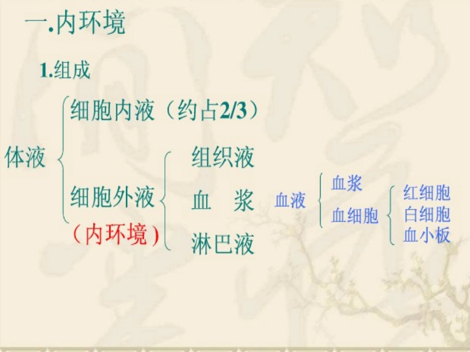 内环境组成与稳态20150124_第3页