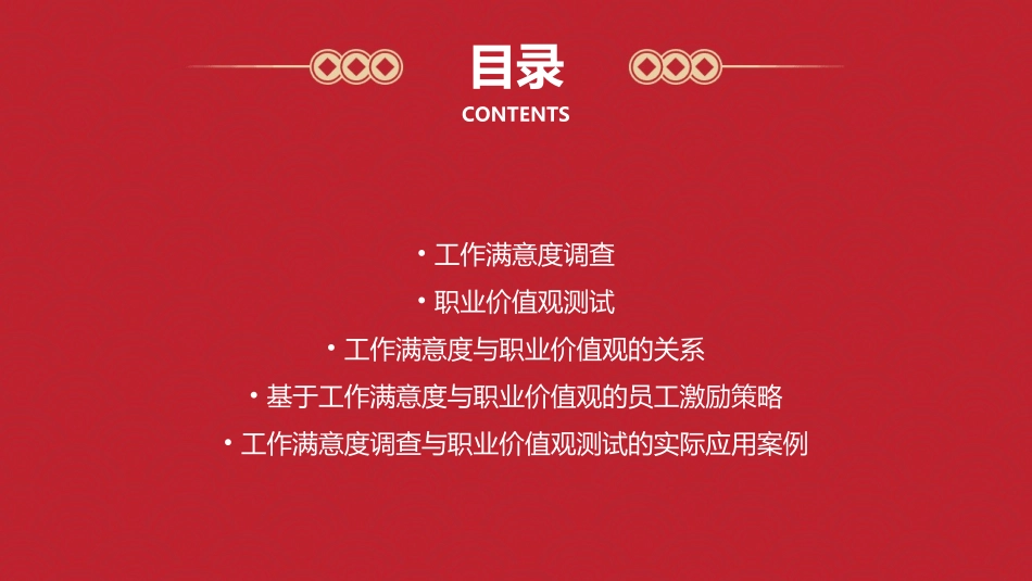 工作满意度调查与职业价值观测试课件_第2页