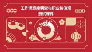 工作满意度调查与职业价值观测试课件