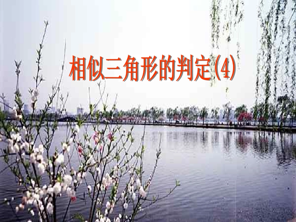 相似三角形判定_第1页