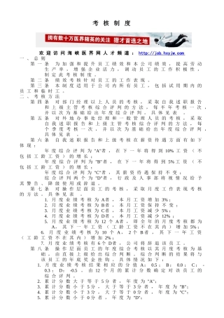 考核制度(4)