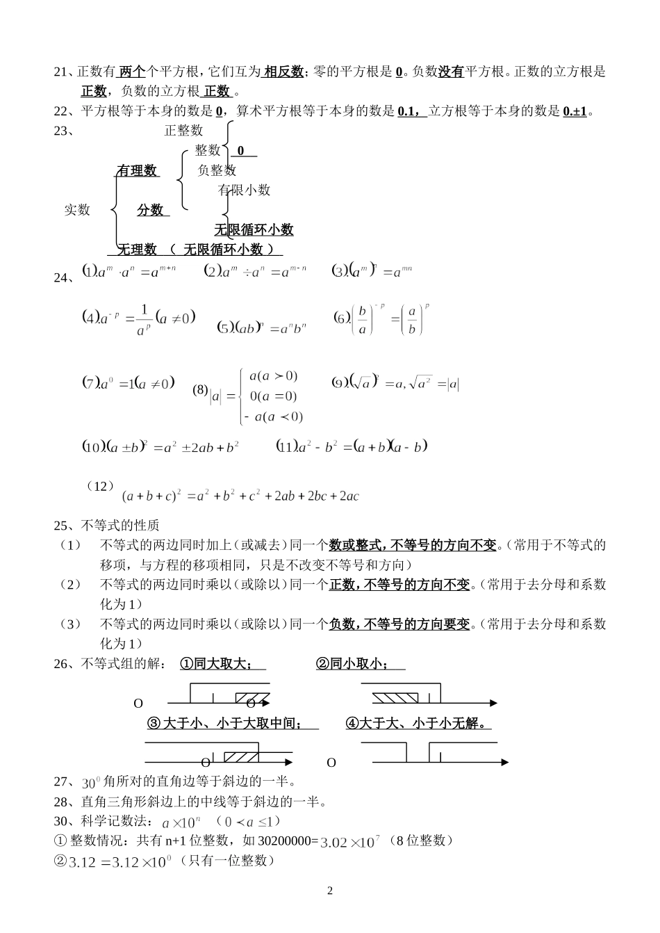 复习背记内容_第2页