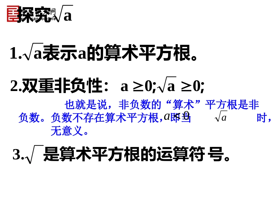 【精品课件四】61平方根_第2页