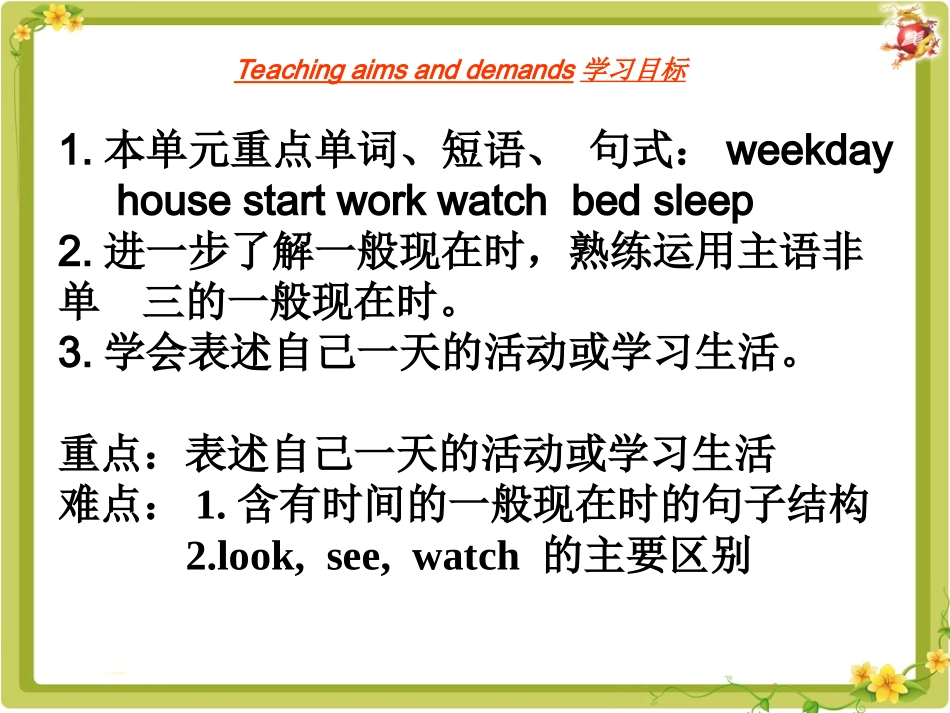外研新标准初一上Module7unit2课件_第2页