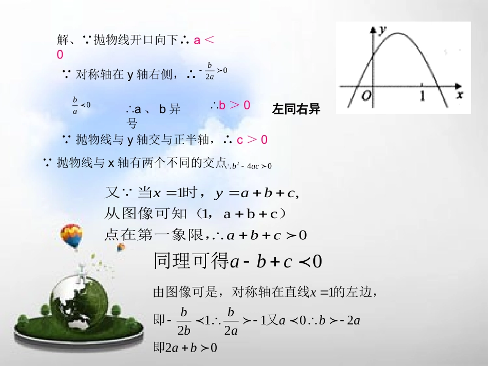 二次函数的复习课件_第3页