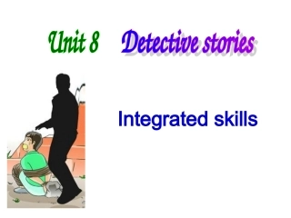 9AUnit8Integratedskills课件
