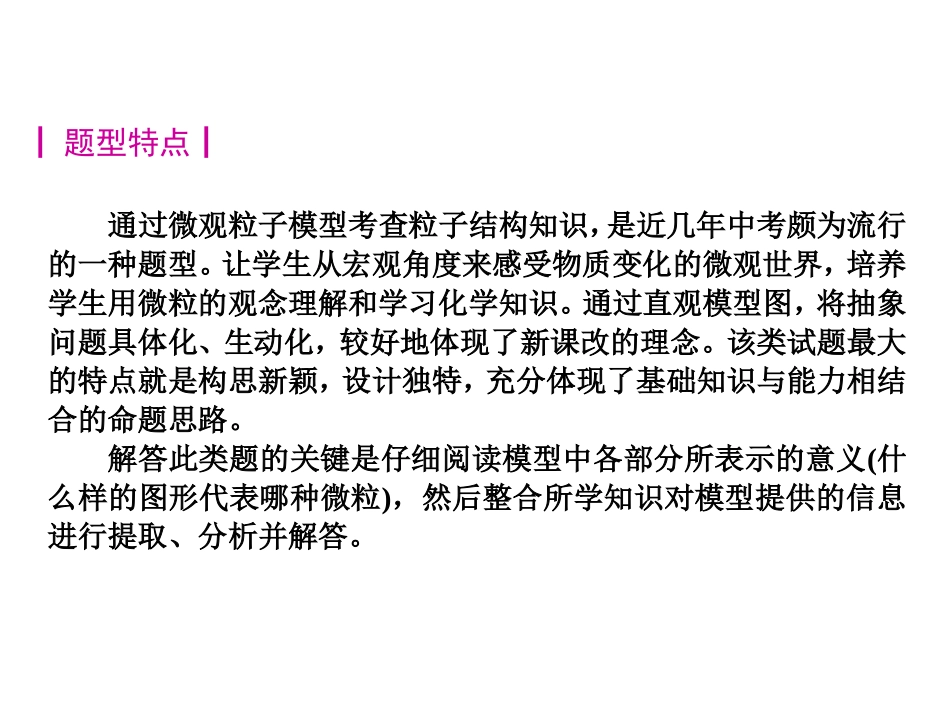 2016(人教版)中考化学复习课件：题型突破2-模型信息题_第2页