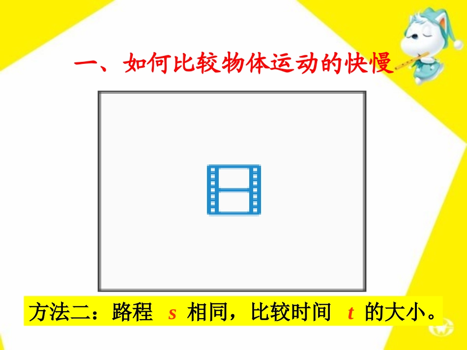 人教版物理《13运动的快慢》课件1_第3页