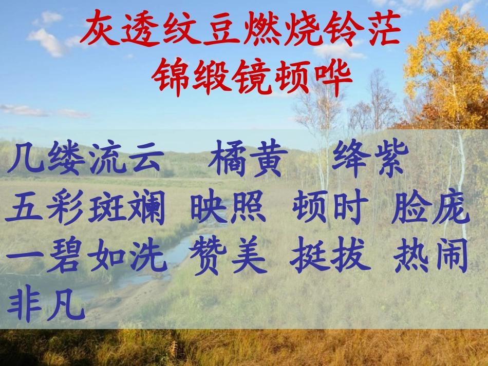 苏教版三上5北大荒的秋天_第3页