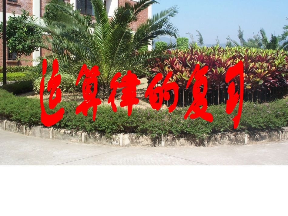 运算律的复习1_第1页