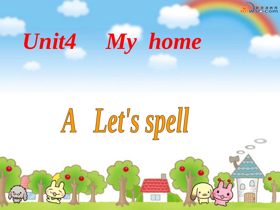 Unit4Alet’sspell课件_第1页