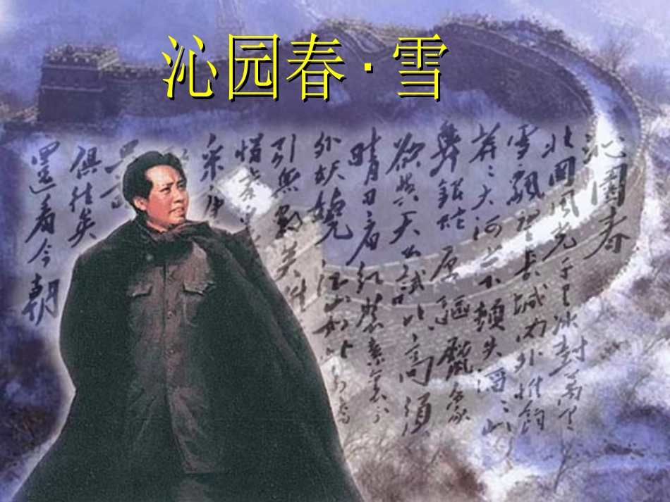 沁园春雪 (2)_第1页