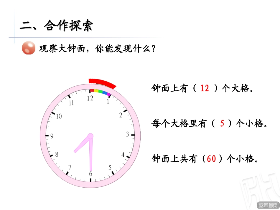 （教学课件）时分秒的认识——信息窗1_第3页