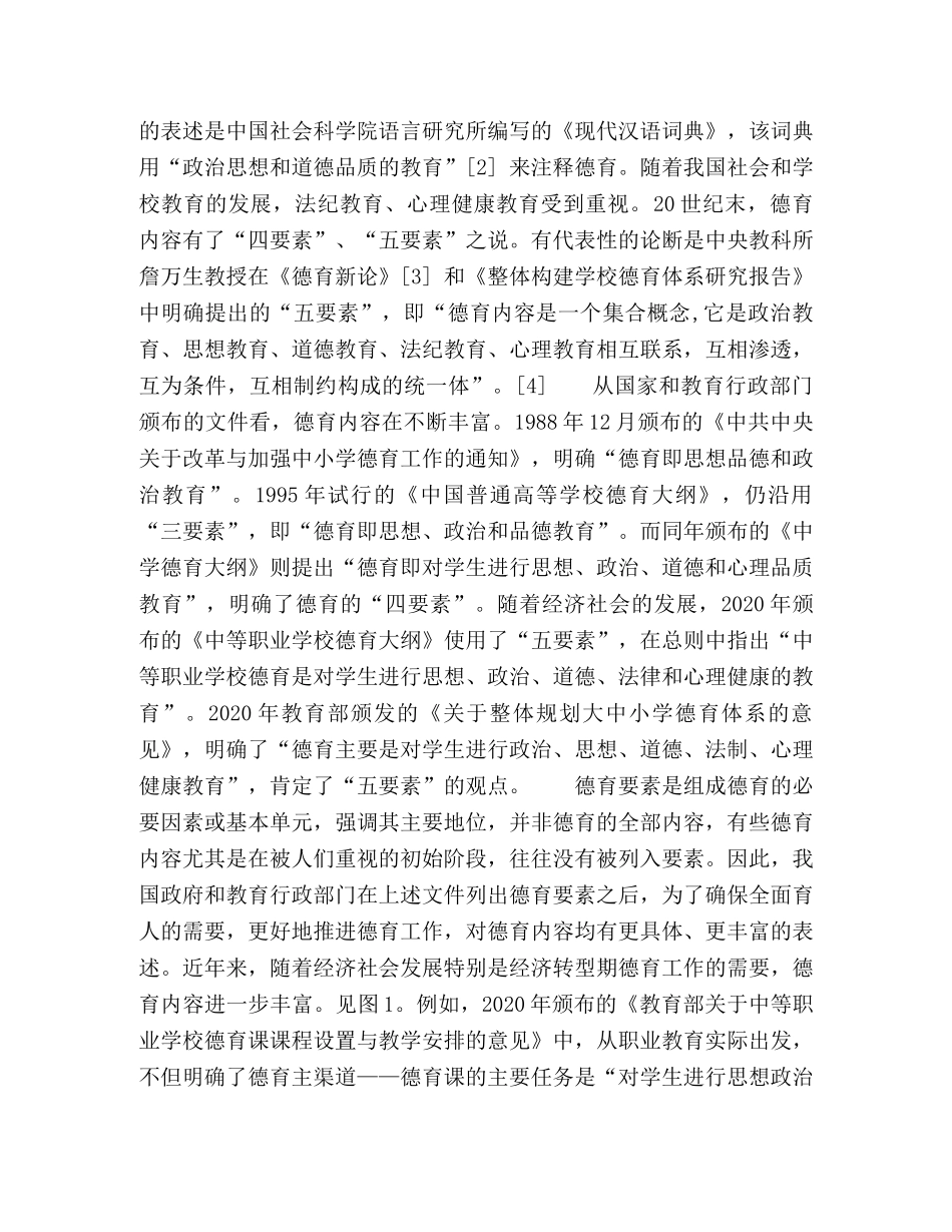 职业生涯教育是新时期德育的重要内涵 _第2页