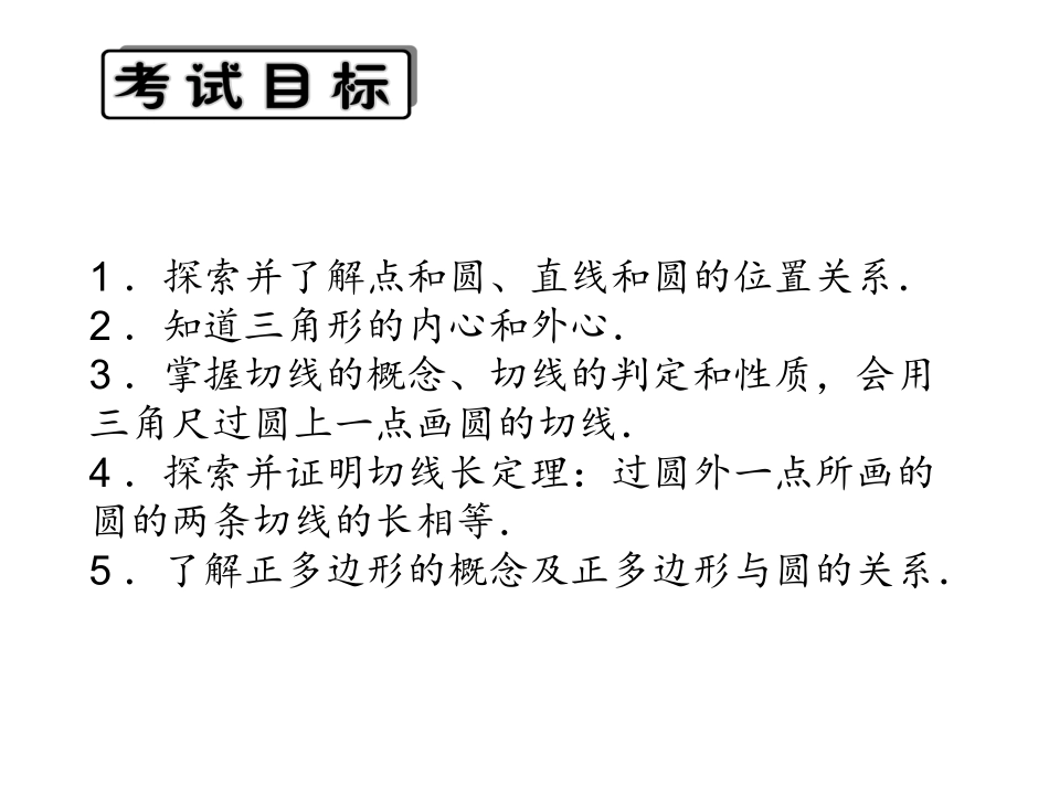 第6章第24讲直线与圆的位置关系_第2页