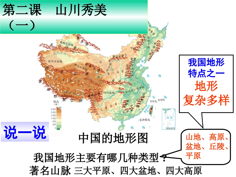 521复杂多样的地形 (2)_第1页