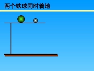 两个铁球同时着地 (5)