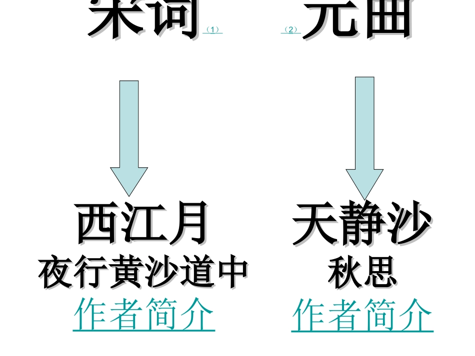 西江月，天净沙_第3页