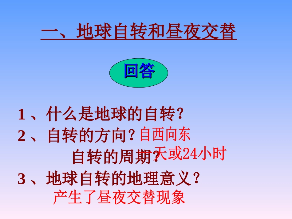 课件（1）地球运动_第3页