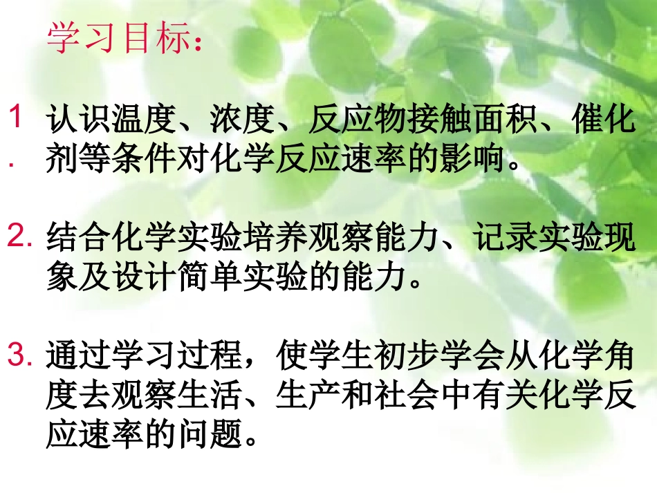 化学反应的速率和限度_第2页