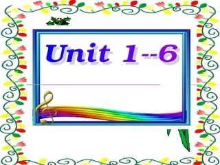 新目标英语七下1-6复习课件