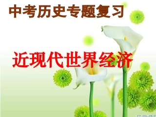 近现代世界经济
