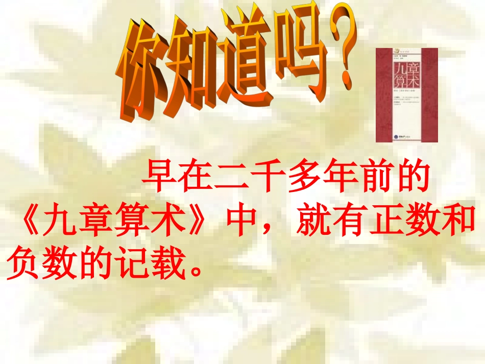 生活中的负数41班_第3页