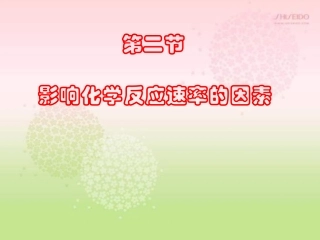 选修四22影响反应速率的因素