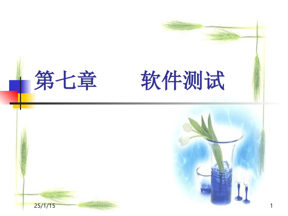 第八章软件测试_第1页