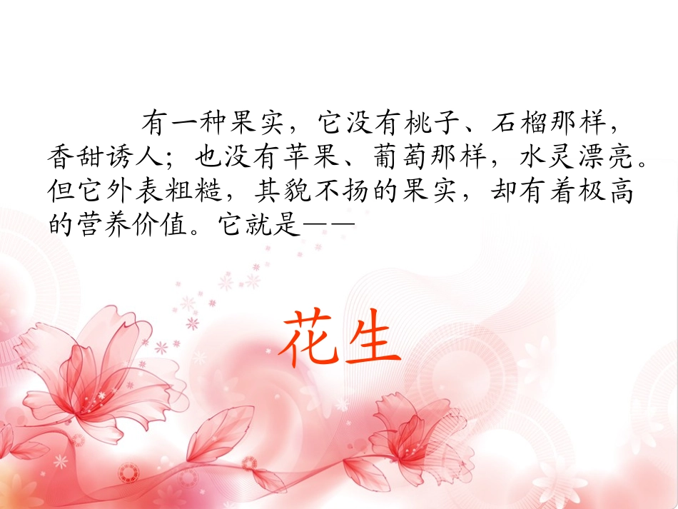 吕小变落花生PPT_第1页