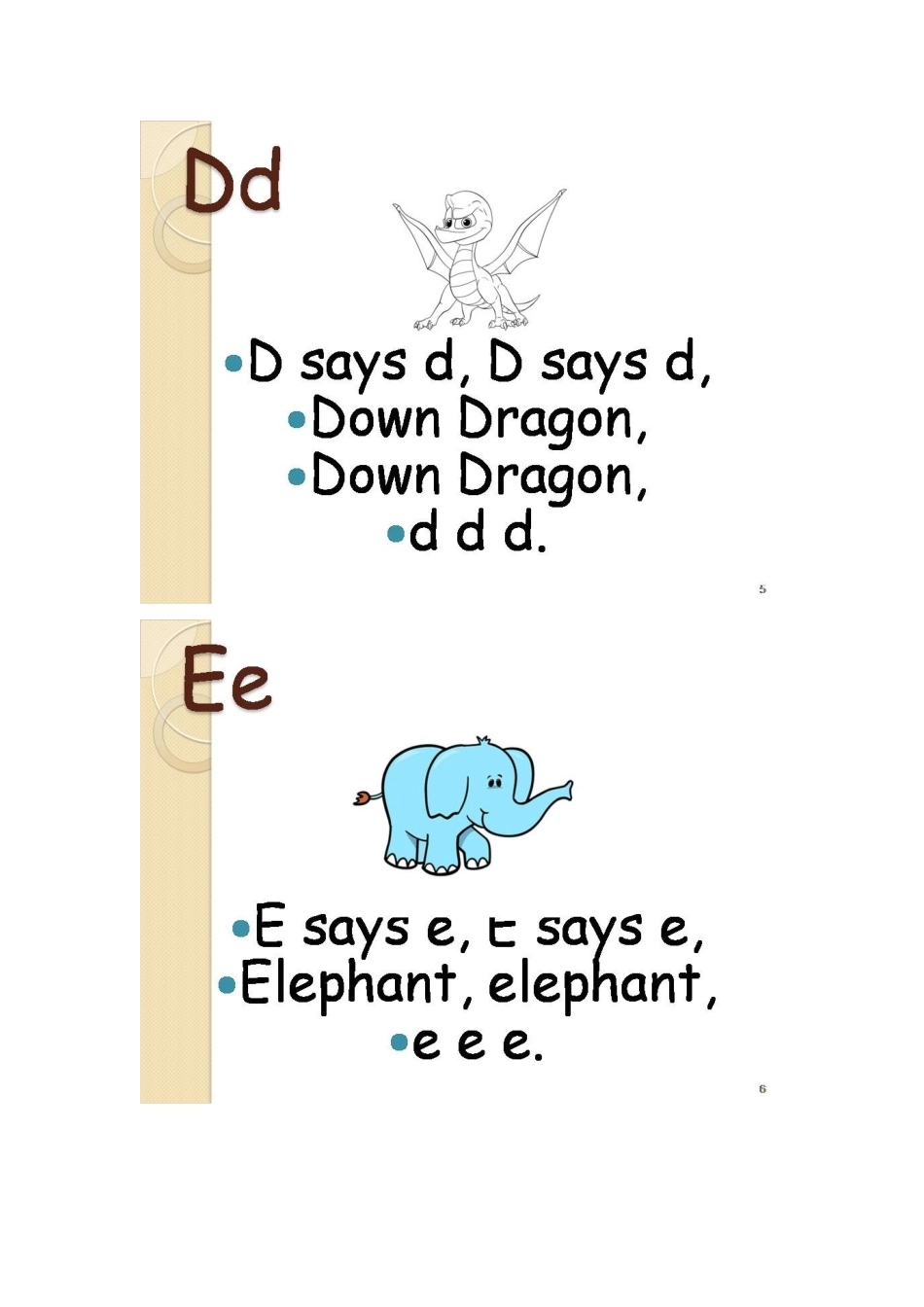 字母发音儿歌_第3页