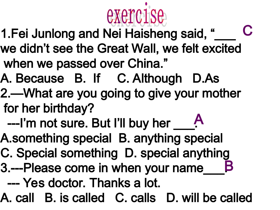 中考英语复习八年级上Units5-6复习课件 (2)_第2页