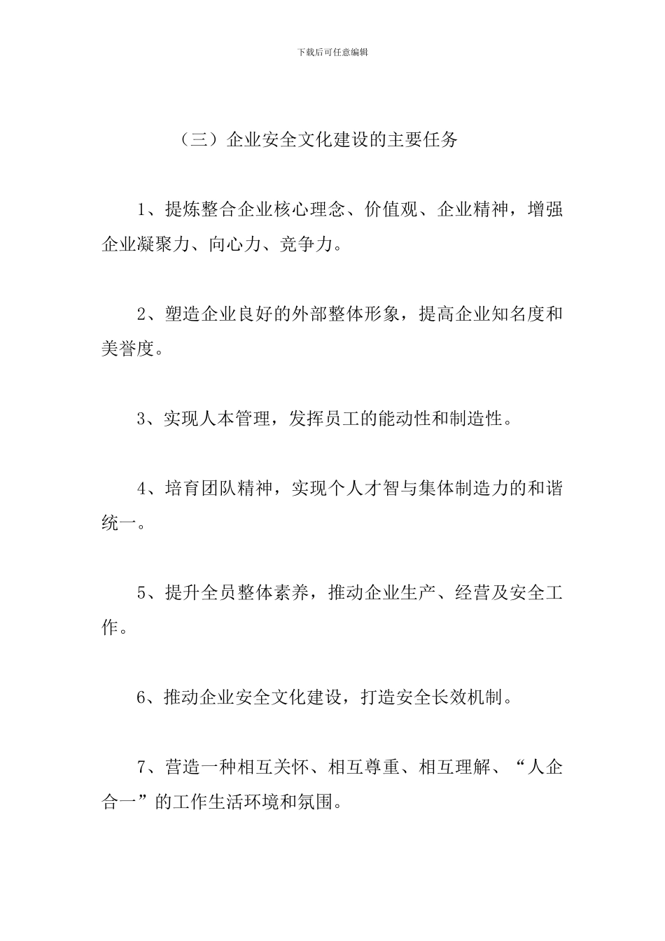 企业安全长期规划及措施_第2页