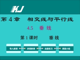 45第1课时垂线