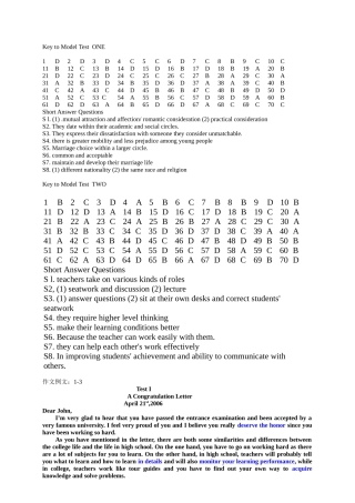 英语四六级41