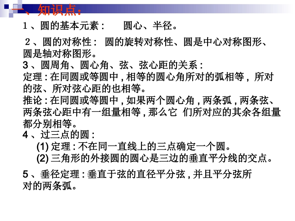 第24章圆的复习课件_第3页