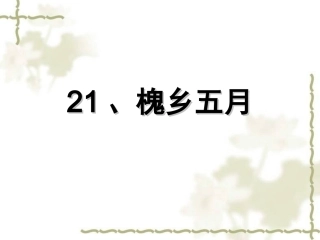 槐乡五月陈文2