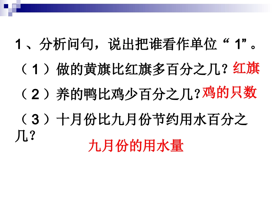 用百分数解决问题2练习_第3页