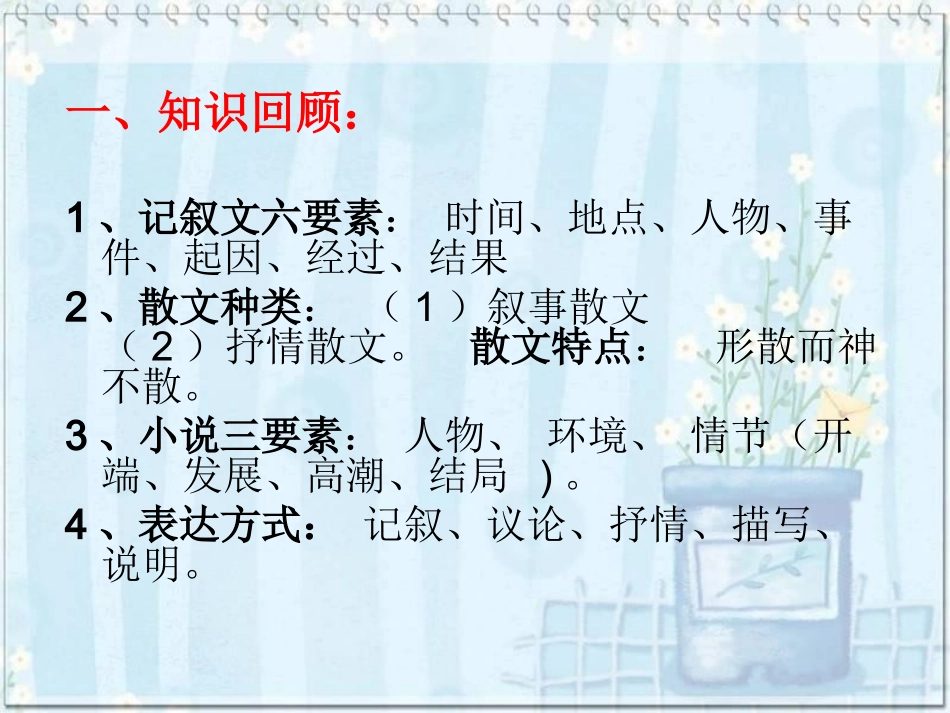 记叙文阅读考点课件_第2页