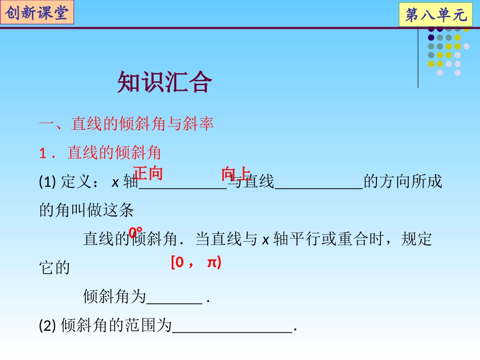 第一节直线与方程_第3页