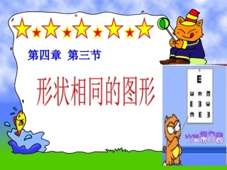43形状相同的图形