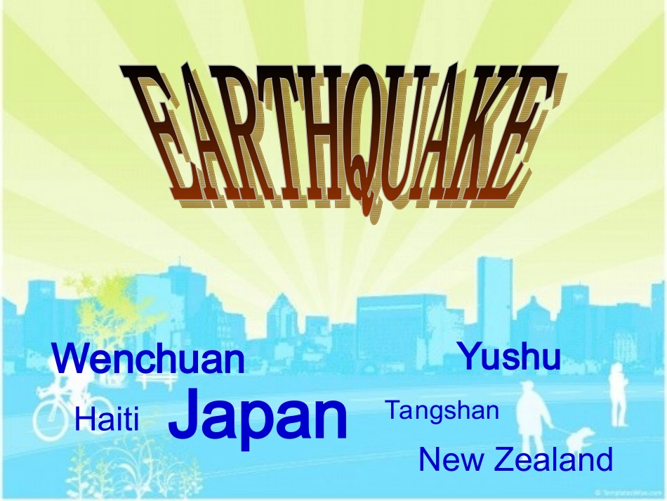 地震解说英文_第1页