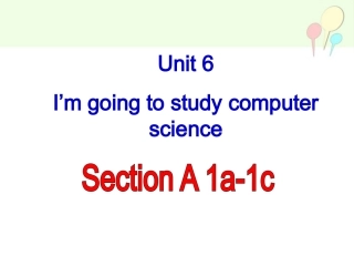 人教版八年级英语上册：unit6sectionA（1a-1c）课件（共23张PPT）