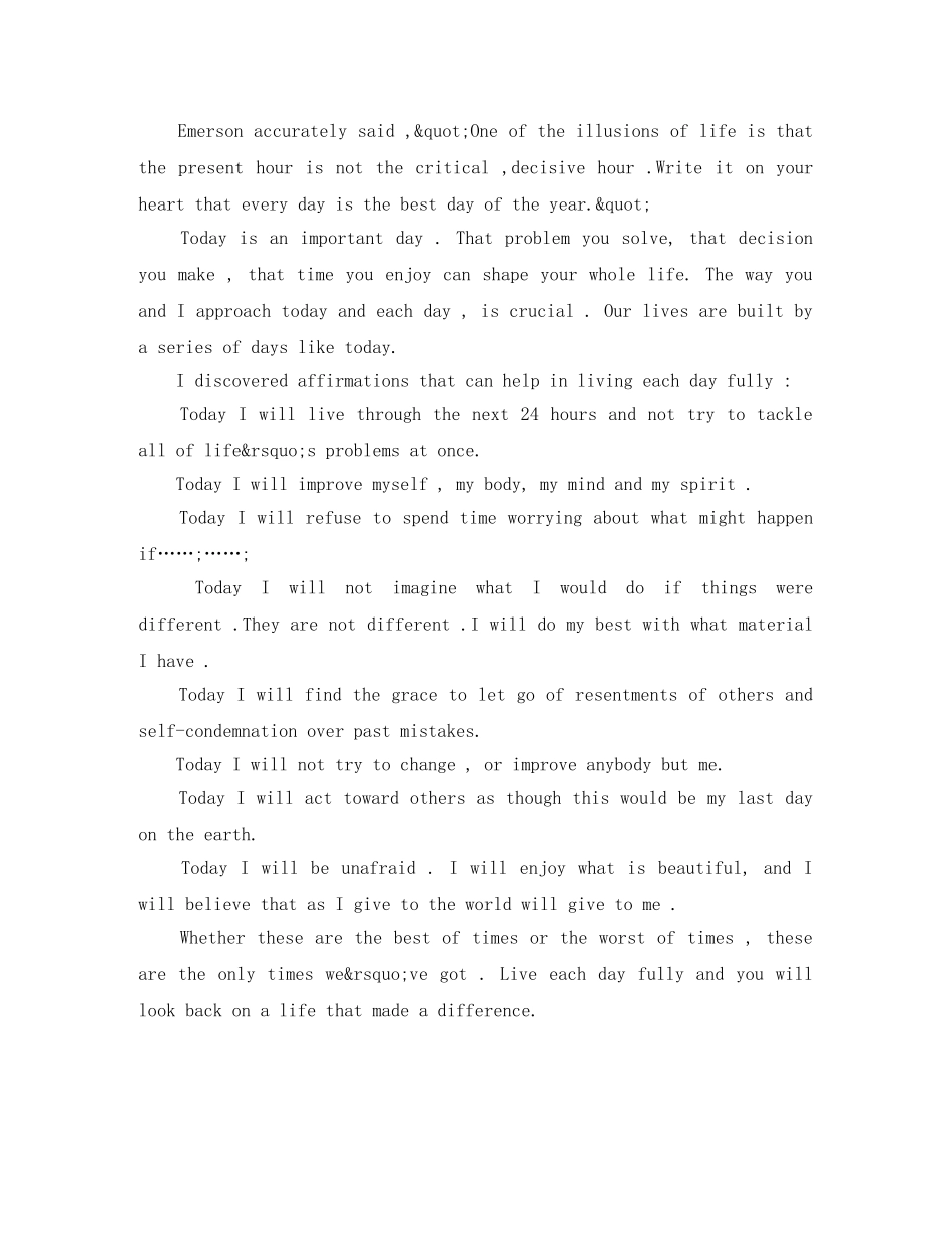 简单的英语演讲稿1分钟 _第3页