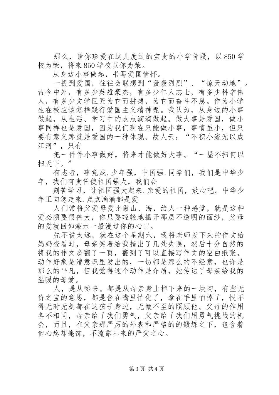 爱国,从小事做起演讲_第3页