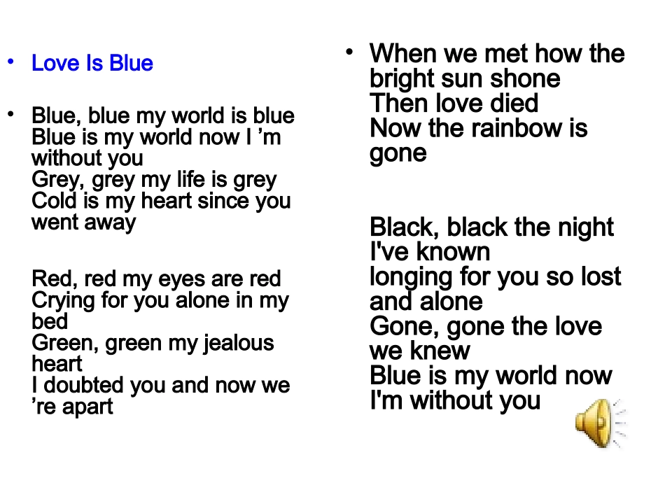 英语颜色教学_第2页