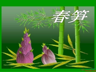 1《春笋》课