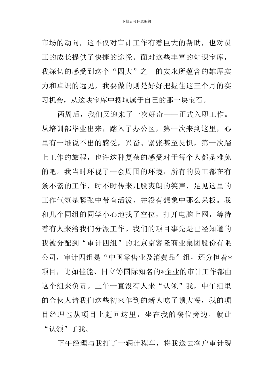 安永的实习报告_第3页