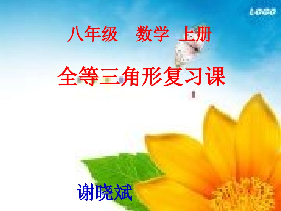 全等三角形复习课件_第1页